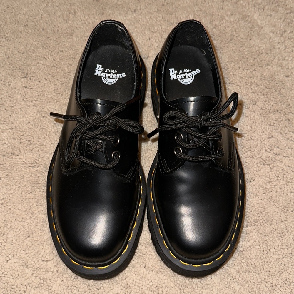 Dr. Martens 1461 Smooth Leather Platform Oxford